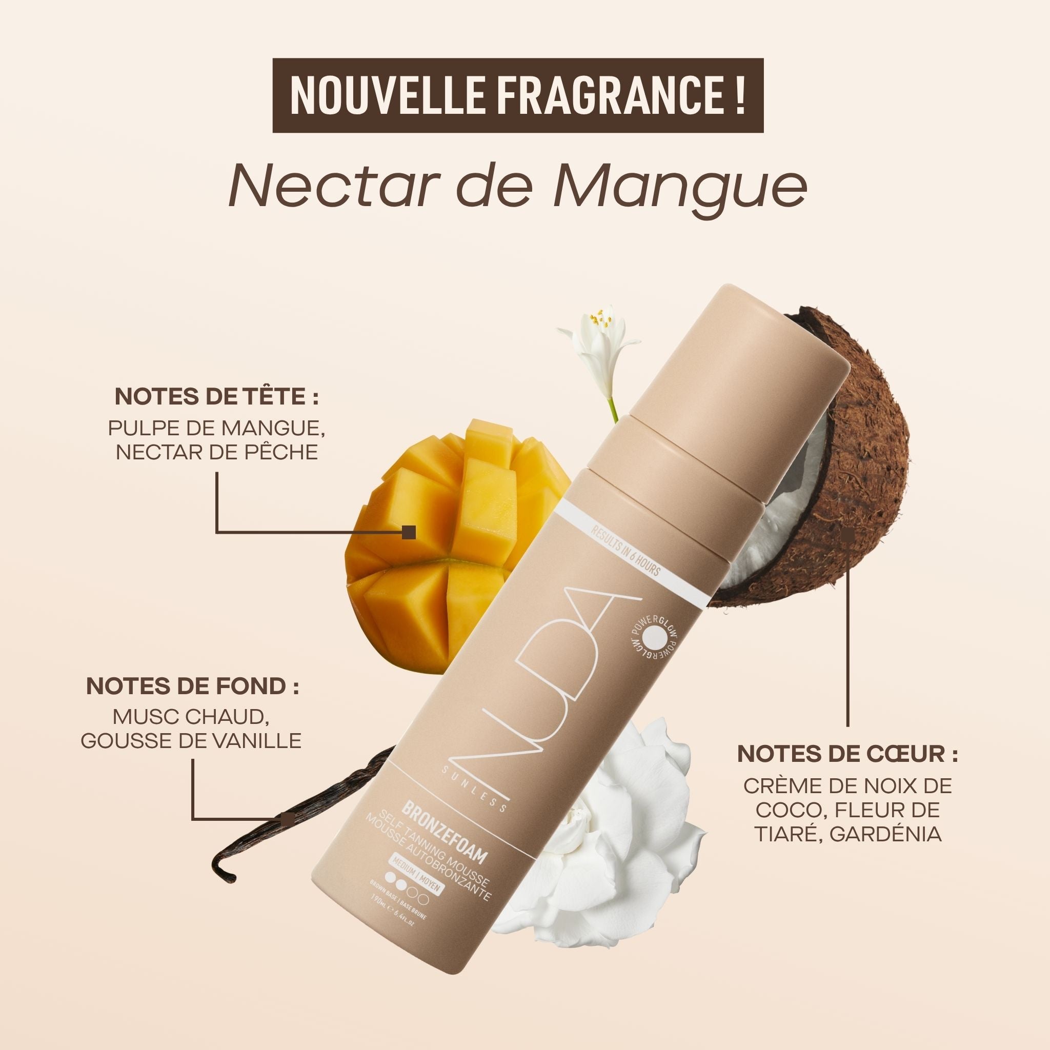 BronzeFoam Mousse autobronzante Médium