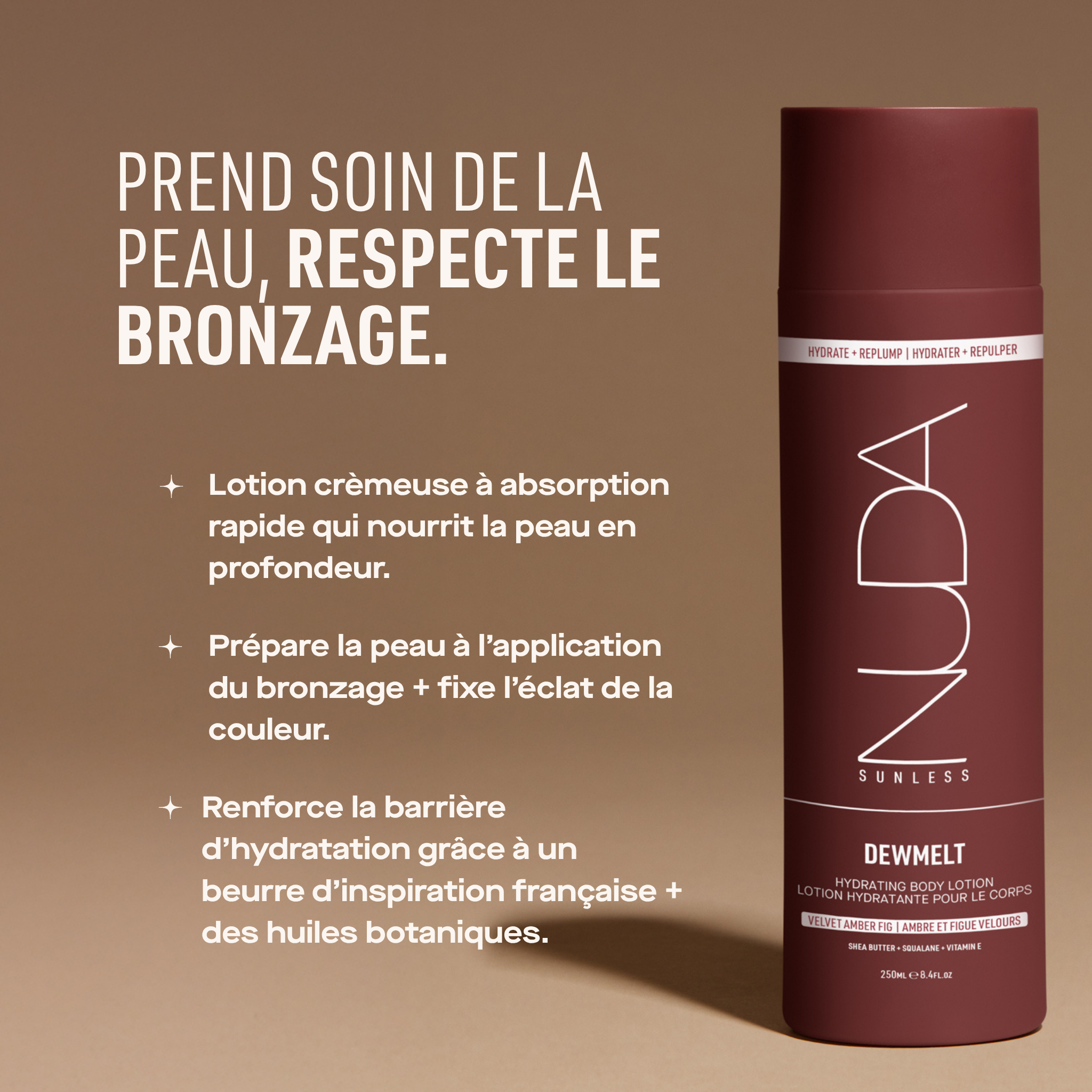 DewMelt — Lotion Hydratante Corps